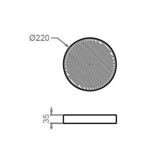 Мыльница ArtCeram Cartesio CAC002 33 00 розовый глянцевый
